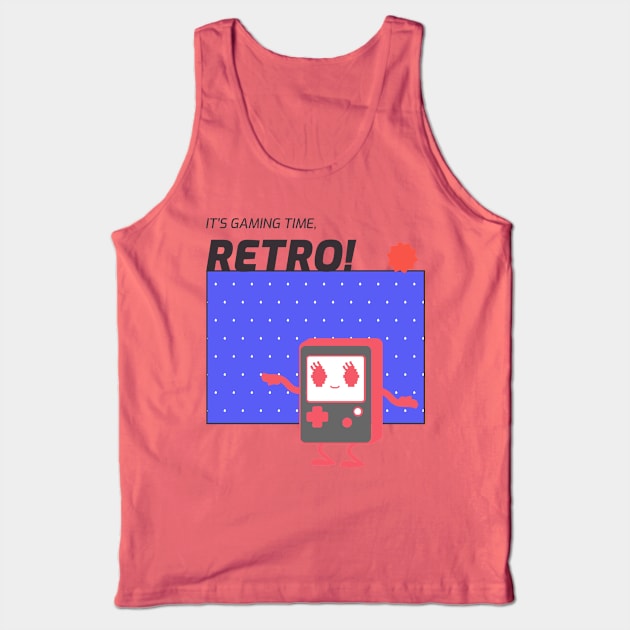 It's gaming time, retro! Tank Top by euheincaio